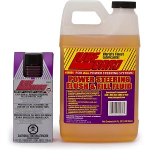 imageLubegard 97209 Power Steering 2Step System Pack 1 at 4 Ounce and 1 at 64 Ounce