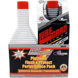 imageLubegard 98010 Platinum Universal Flush and Protect Performance Pack for Automatic Transmissions 2 10 Ounce Bottles