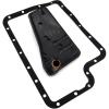 imageLUBEGARD Automatic Transmission Filter ampamp Pan Gasket for Ford E4OD Transmission 4WD 19892005
