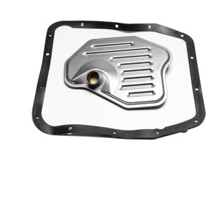 imageLUBEGARD Automatic Transmission Filter ampamp Pan Gasket for Ford AODE4R70W Transmission Short Tube 2WD 1996Up 4WD 1994Up