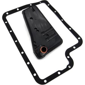 imageLUBEGARD Automatic Transmission Filter ampamp Pan Gasket for Ford E4OD Transmission 4WD 19892005