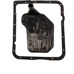 imageLUBEGARD Automatic Transmission Filter ampamp Pan Gasket for GM 4L60E4L65E Transmission Deep Pan All Plastic 19982011